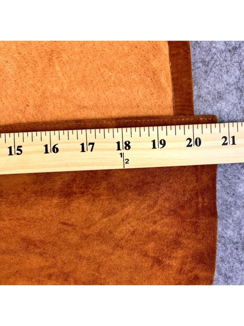VTG Positano Pelle Women Petite Skirt Brown Suede Western A Line Boho Chic USA - Picture 10 of 12
